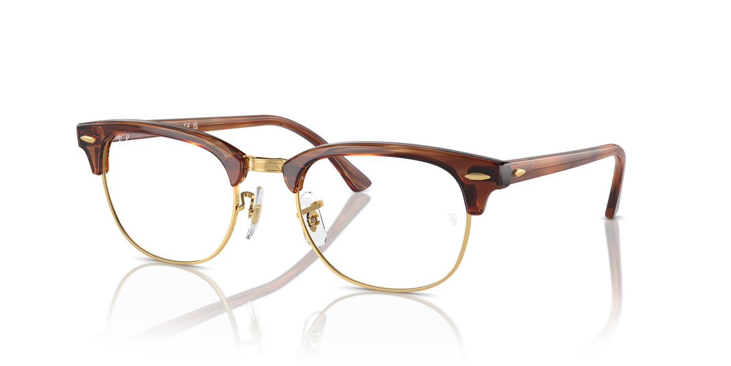 Ray-Ban RB5154 Clubmaster Eyeglasses - Square Acetate Frame