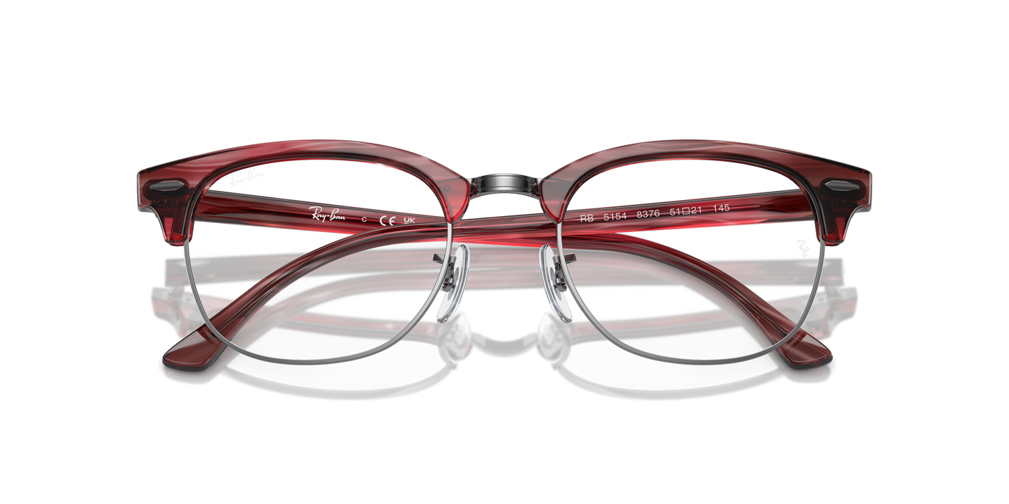 Ray-Ban RB5154 Clubmaster Eyeglasses - Square Acetate Frame