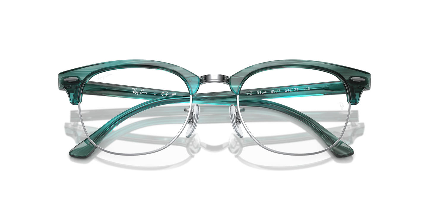Ray-Ban RB5154 Clubmaster Eyeglasses - Square Acetate Frame
