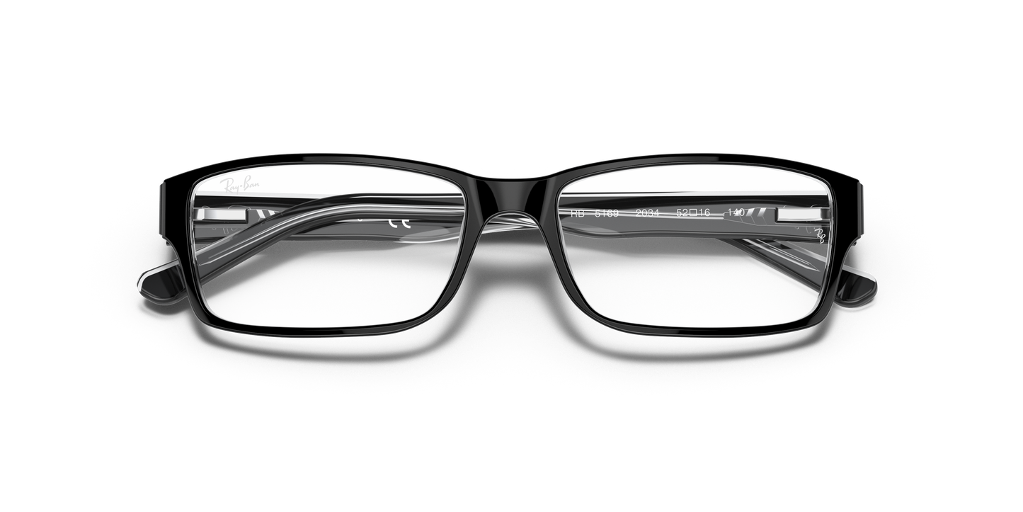Ray-Ban RB5169 Eyeglasses - Rectangle Acetate Frame