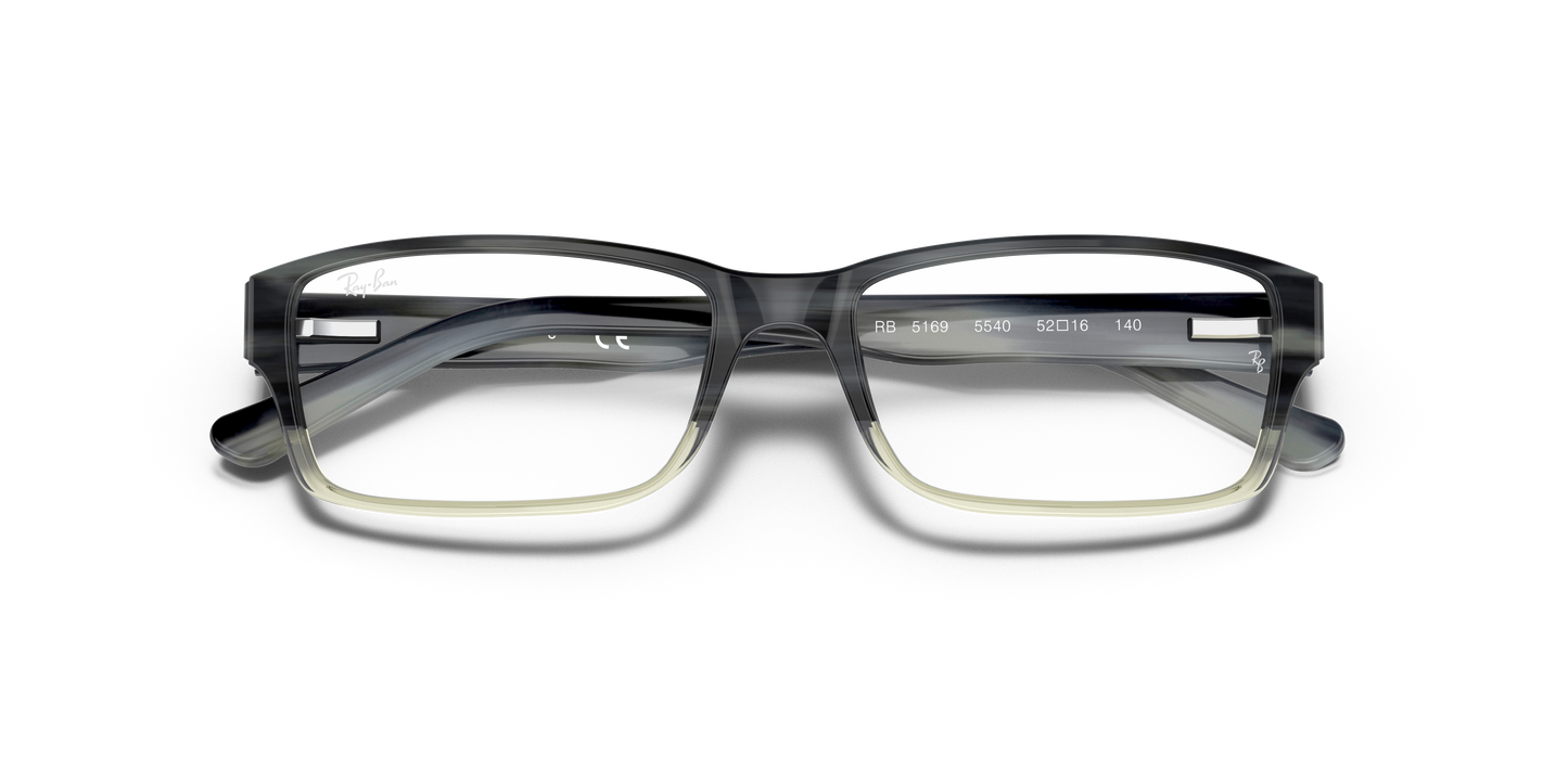 Ray-Ban RB5169 Eyeglasses - Rectangle Acetate Frame