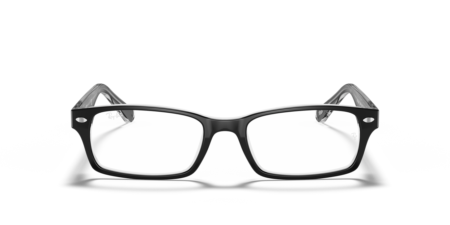 Ray-Ban RB5206 Eyeglasses - Rectangle Acetate Frame