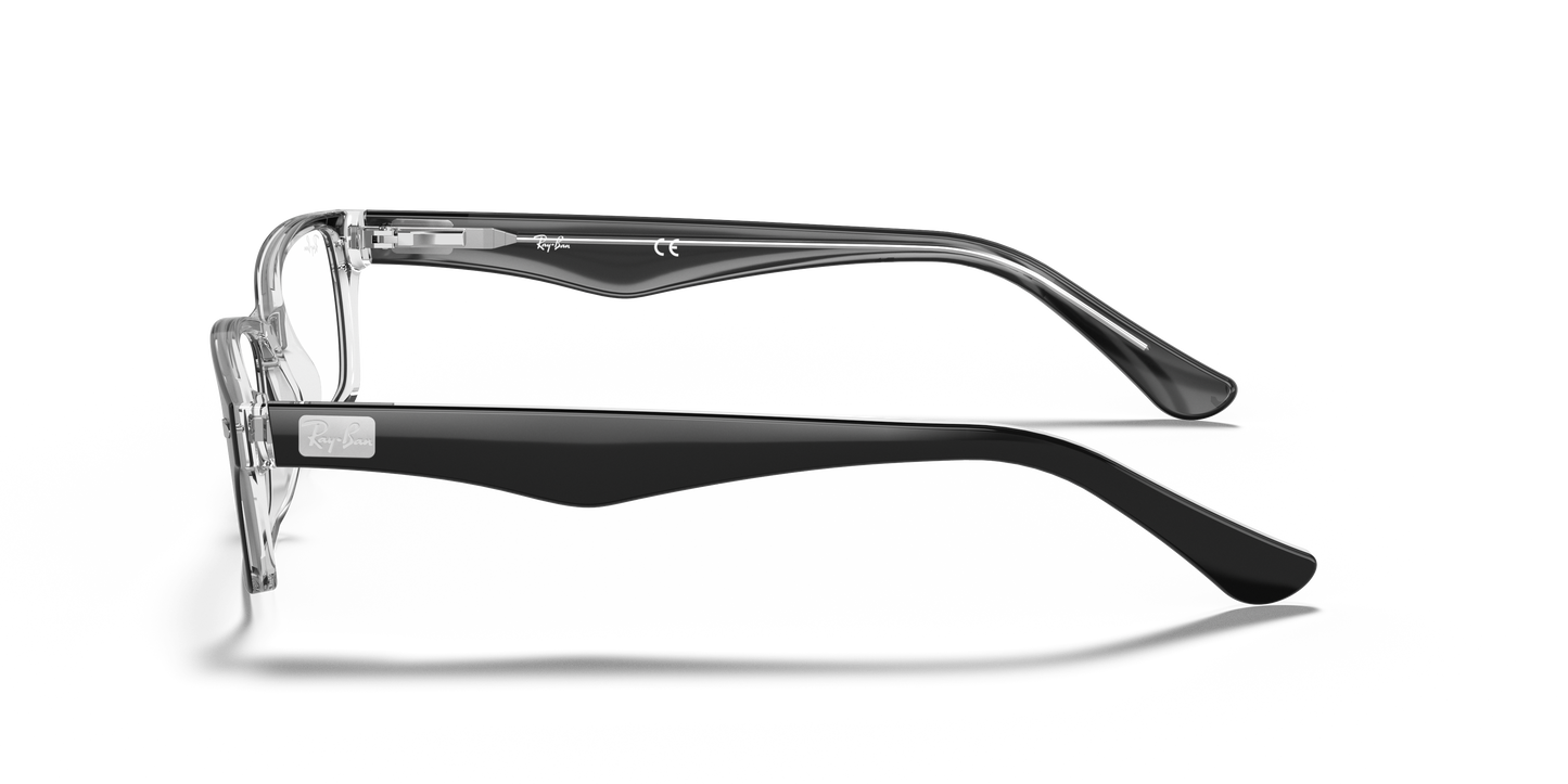 Ray-Ban RB5206 Eyeglasses - Rectangle Acetate Frame