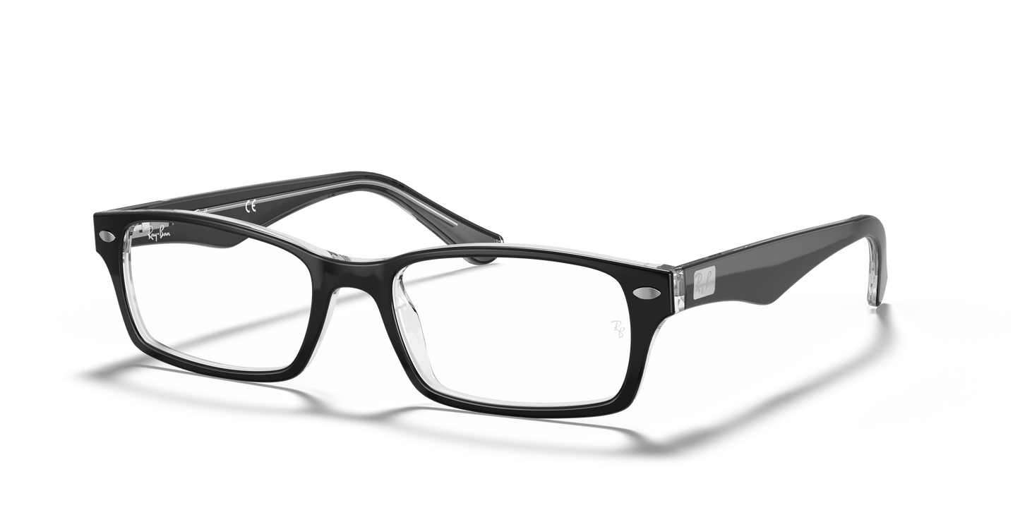 Ray-Ban RB5206 Eyeglasses - Rectangle Acetate Frame