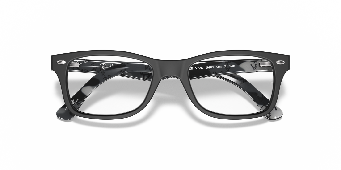 Ray-Ban RB5228 Eyeglasses - Square Acetate Frame