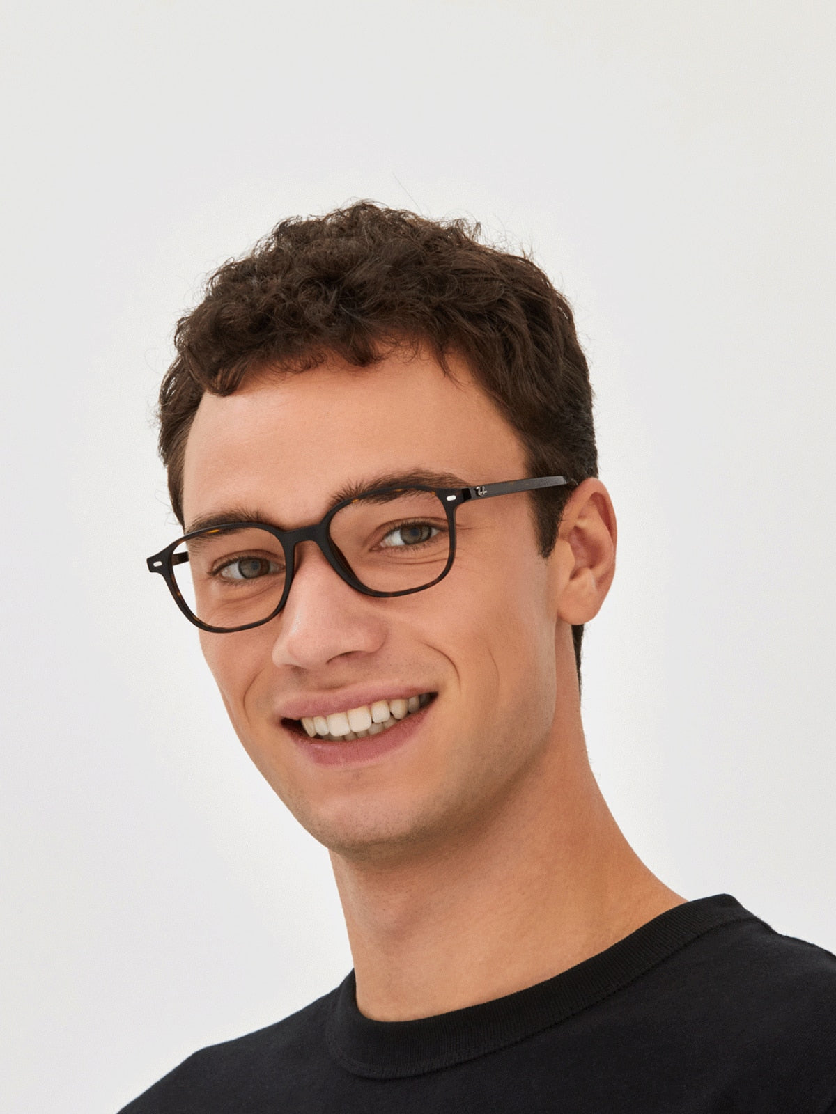 Ray-Ban RB5393 Leonard Eyeglasses - Square Acetate Frame