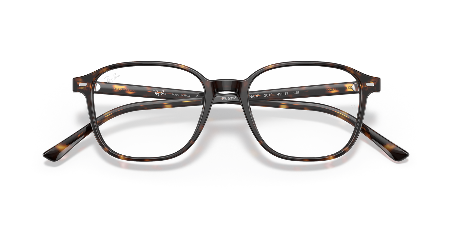 Ray-Ban RB5393 Leonard Eyeglasses - Square Acetate Frame