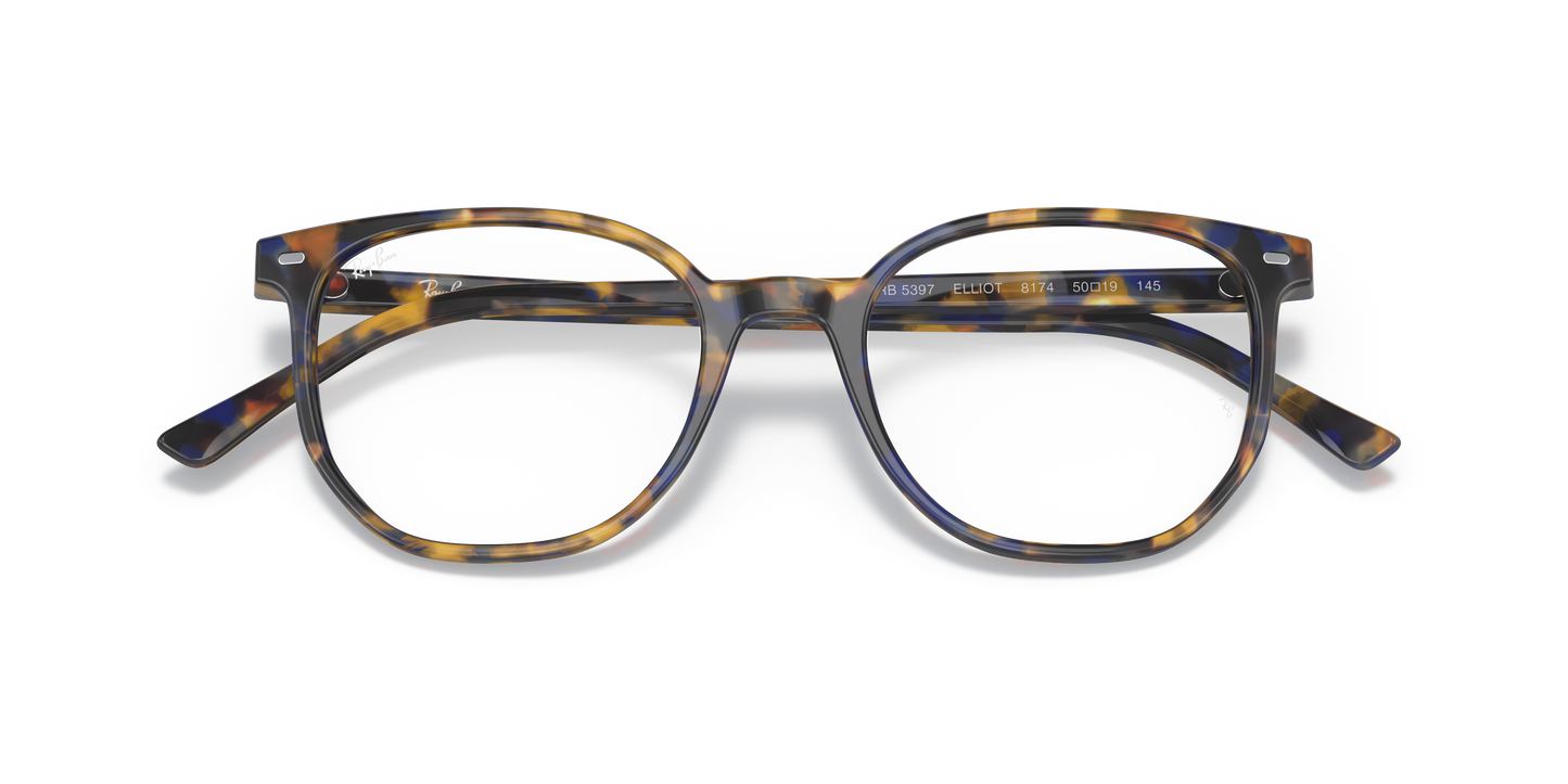 Ray-Ban RB5397 Elliot Eyeglasses - Geometric Acetate Frame