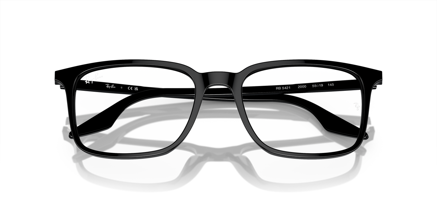 Ray-Ban RB5421 Eyeglasses - Rectangle Acetate Frame