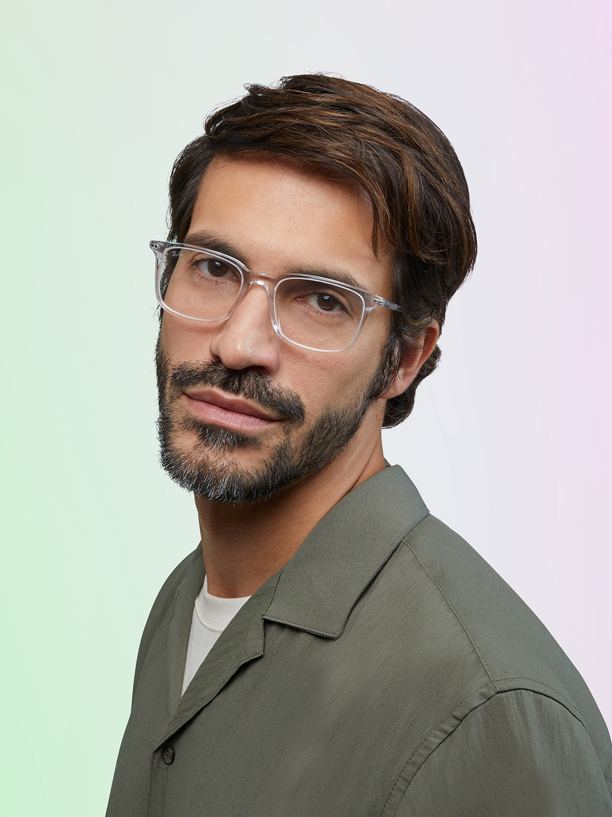 Ray-Ban RB5421 Eyeglasses - Rectangle Acetate Frame