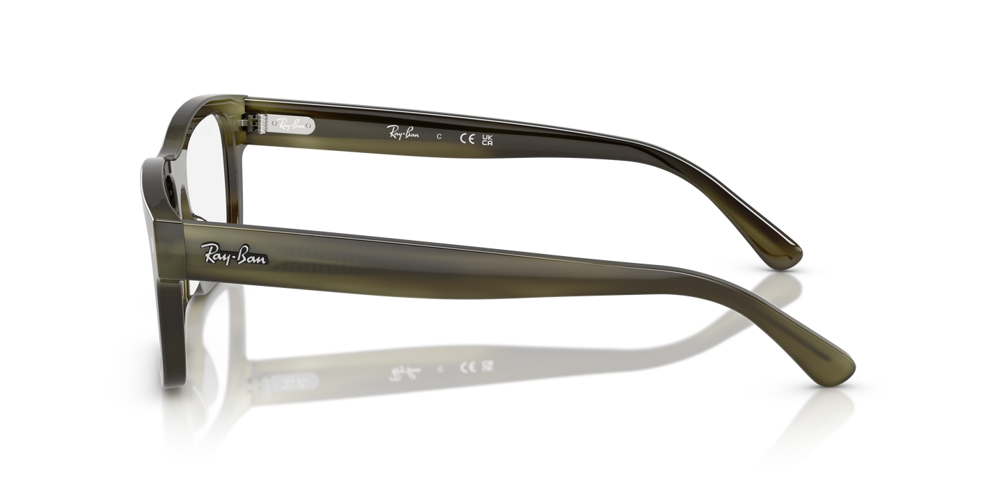 Ray-Ban RB5435 Eyeglasses - Rectangle Acetate Frame