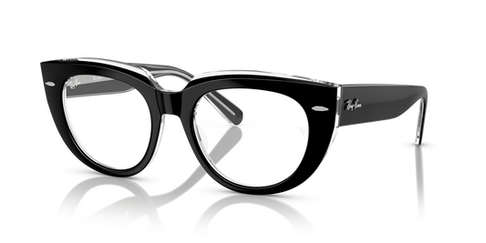 Ray-Ban RB5586 Doreen Eyeglasses - Square Acetate Frame