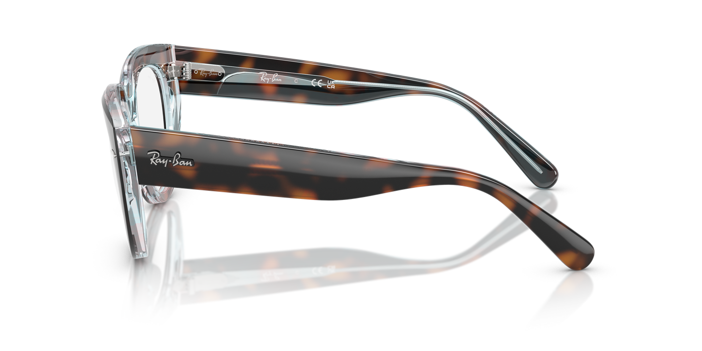 Ray-Ban RB5586 Doreen Eyeglasses - Square Acetate Frame
