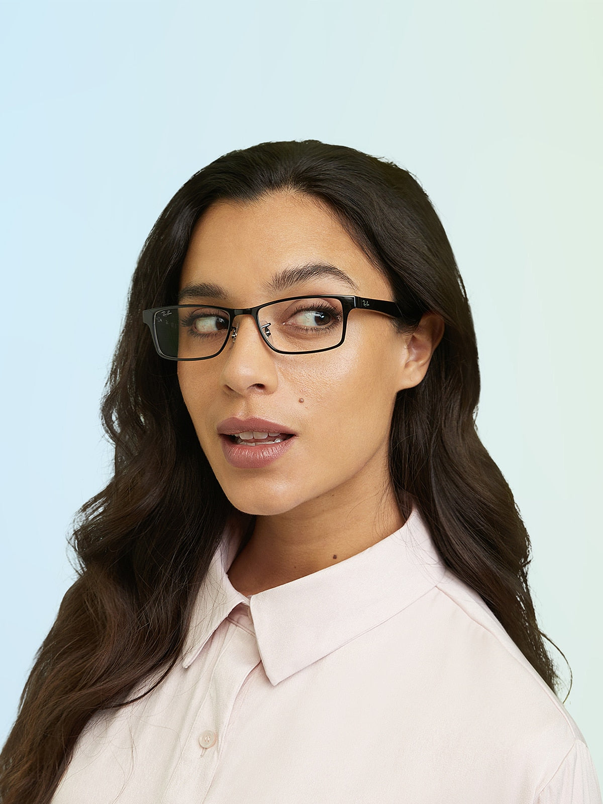 Ray-Ban RB6238 Eyeglasses - Rectangle Metal Frame