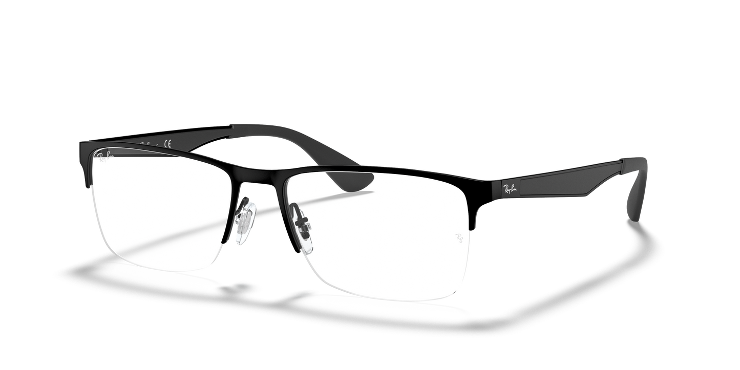 Ray-Ban RB6335 Eyeglasses - Rectangle Metal Frame