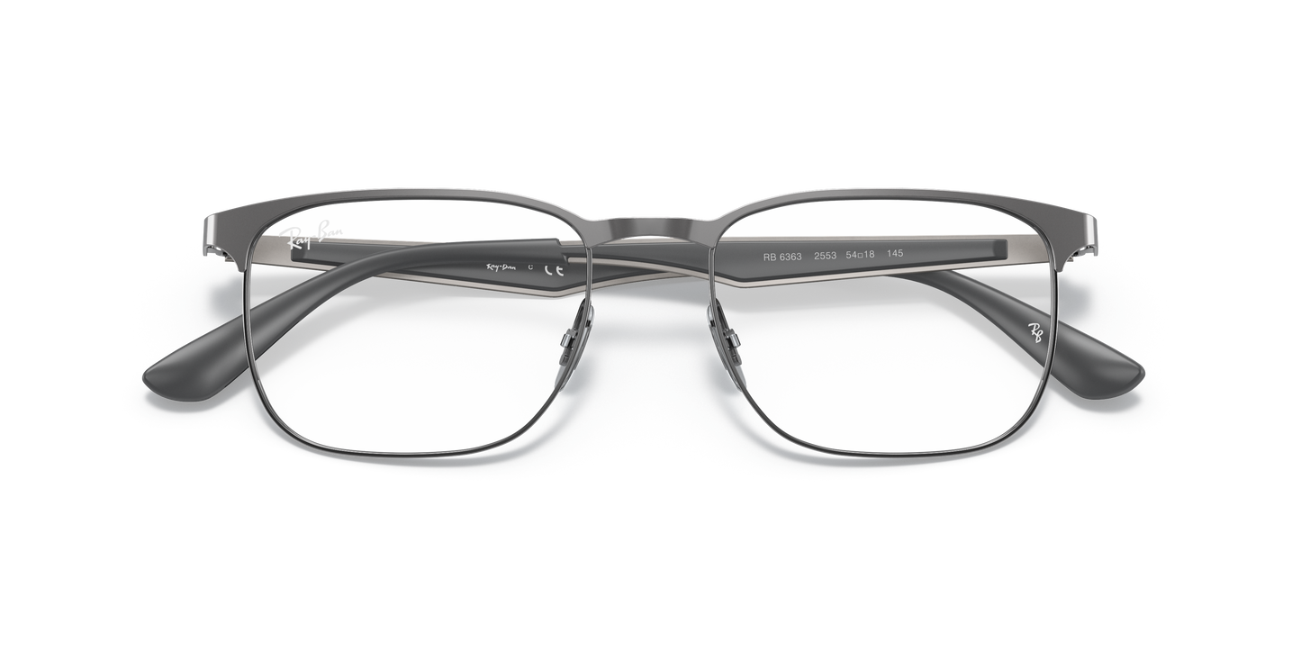 Ray-Ban RB6363 Eyeglasses - Square Metal Frame