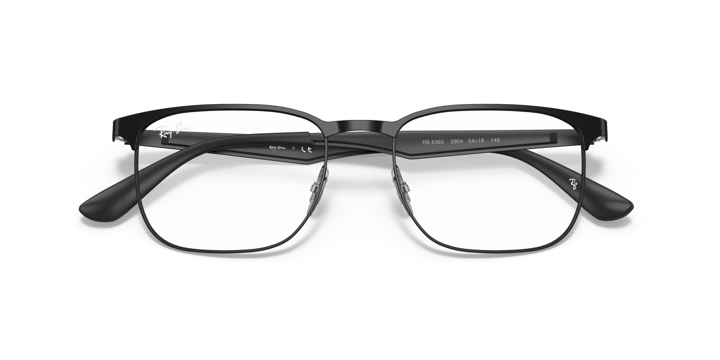Ray-Ban RB6363 Eyeglasses - Square Metal Frame