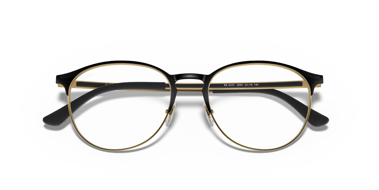 Ray-Ban RB6375 Eyeglasses - Phantos Metal Frame