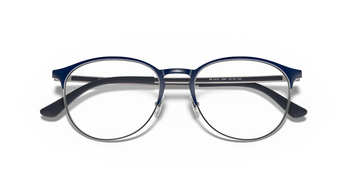 Ray-Ban RB6375 Eyeglasses - Phantos Metal Frame