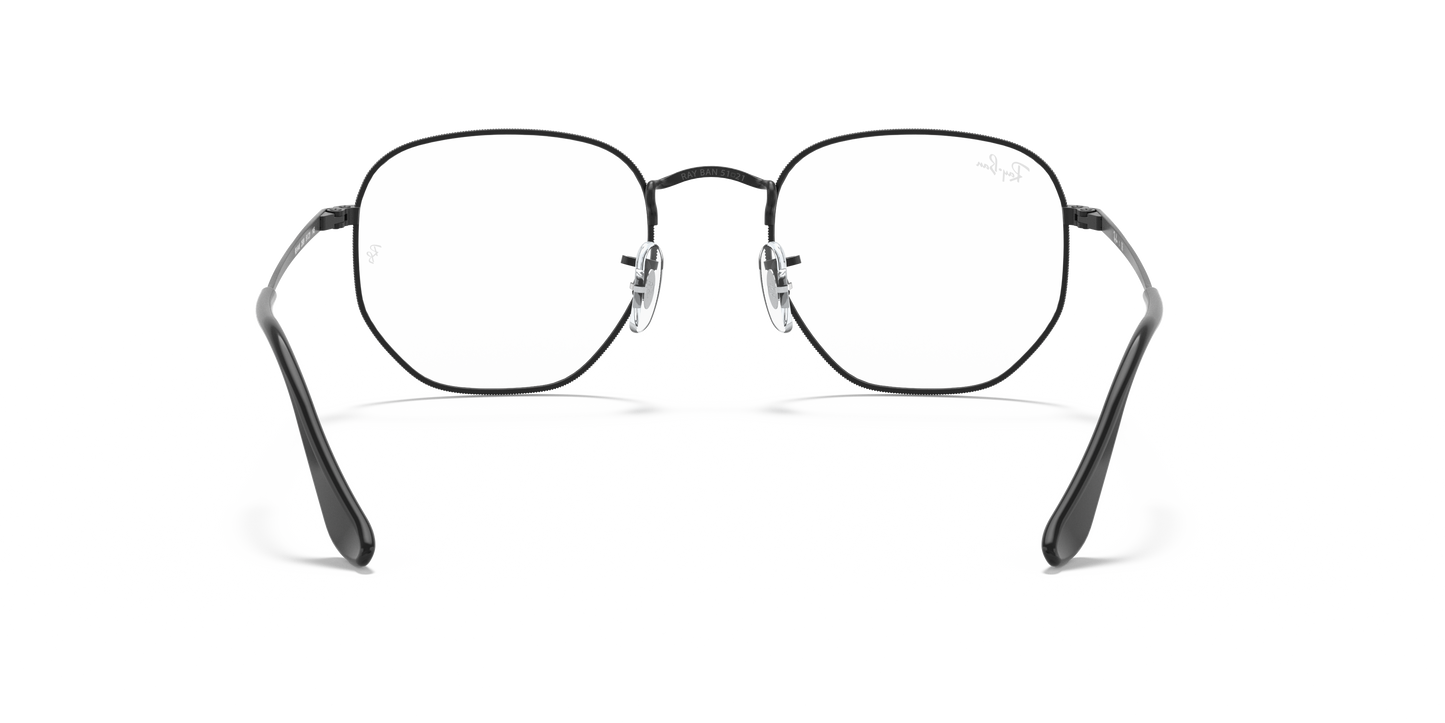Ray-Ban RB6448 Hexagonal Eyeglasses - Geometric Metal Frame