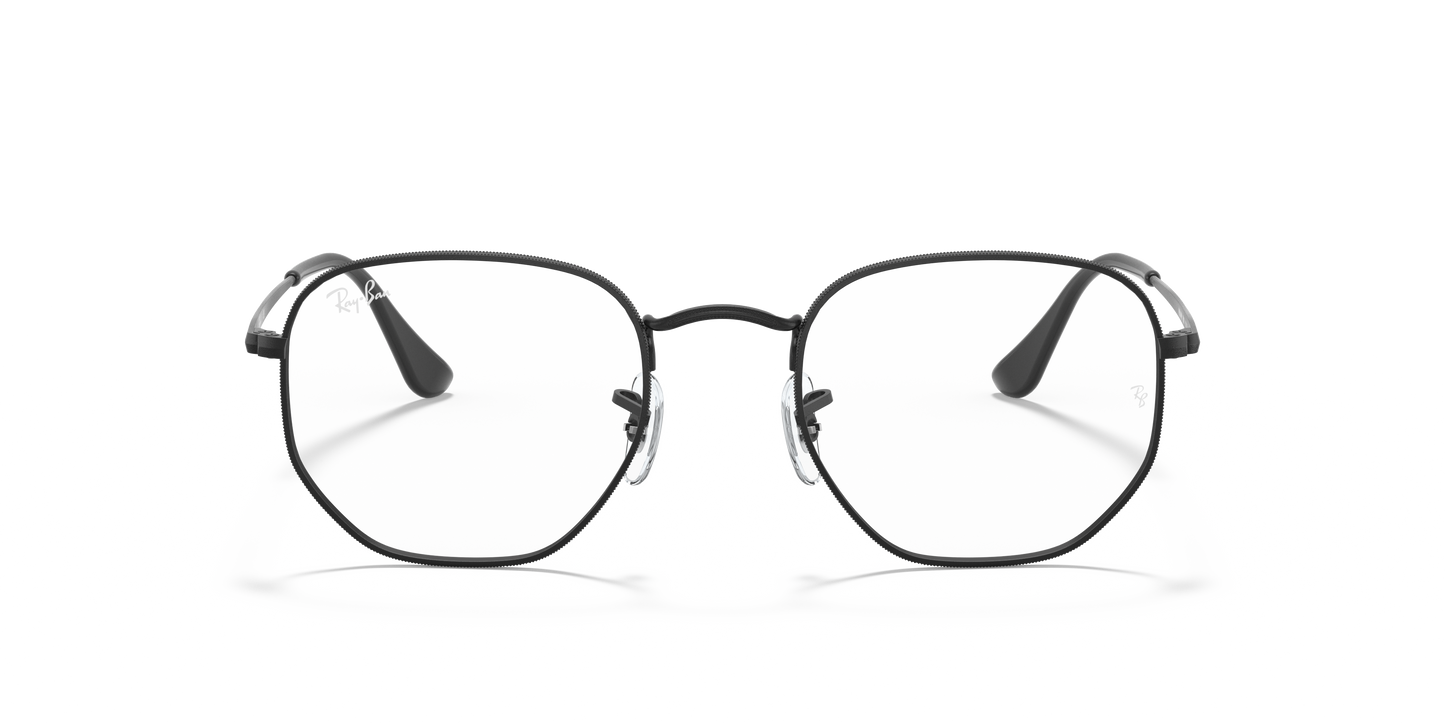Ray-Ban RB6448 Hexagonal Eyeglasses - Geometric Metal Frame