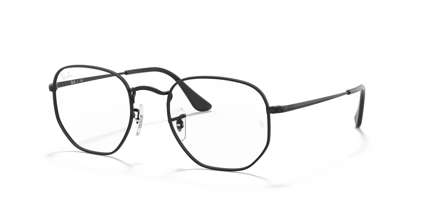 Ray-Ban RB6448 Hexagonal Eyeglasses - Geometric Metal Frame