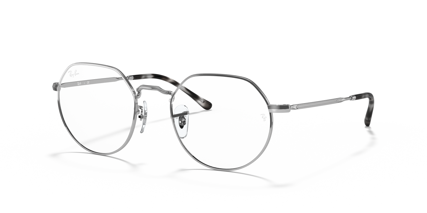 Ray-Ban RB6465 Jack Eyeglasses - Geometric Metal Frame