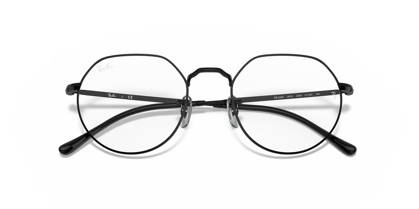 Ray-Ban RB6465 Jack Eyeglasses - Geometric Metal Frame