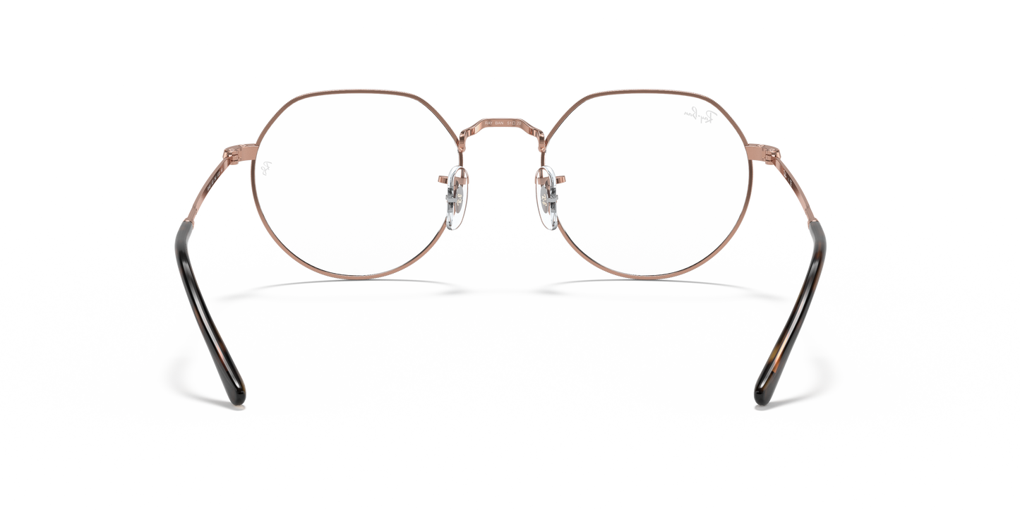 Ray-Ban RB6465 Jack Eyeglasses - Geometric Metal Frame
