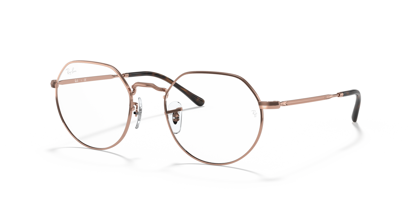 Ray-Ban RB6465 Jack Eyeglasses - Geometric Metal Frame