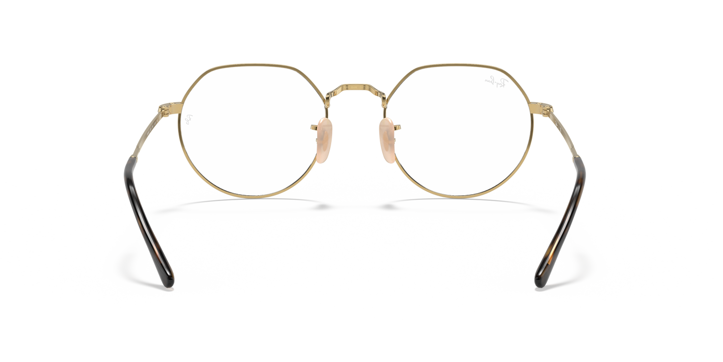 Ray-Ban RB6465 Jack Eyeglasses - Geometric Metal Frame