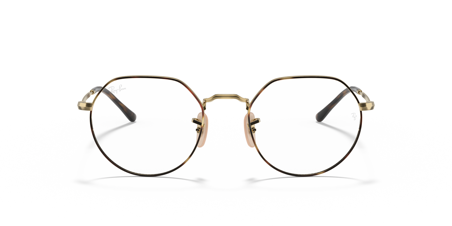 Ray-Ban RB6465 Jack Eyeglasses - Geometric Metal Frame