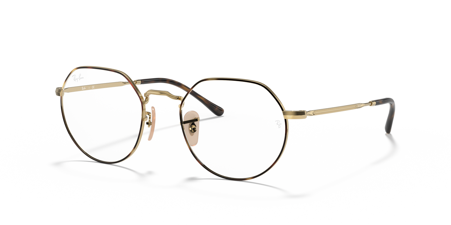 Ray-Ban RB6465 Jack Eyeglasses - Geometric Metal Frame
