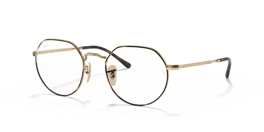 Ray-Ban RB6465 Jack Eyeglasses - Geometric Metal Frame