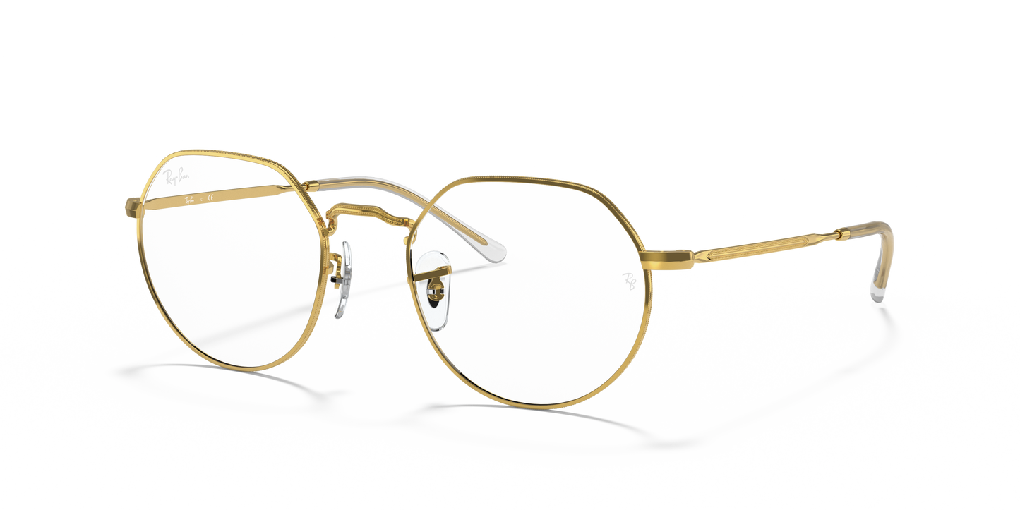 Ray-Ban RB6465 Jack Eyeglasses - Geometric Metal Frame