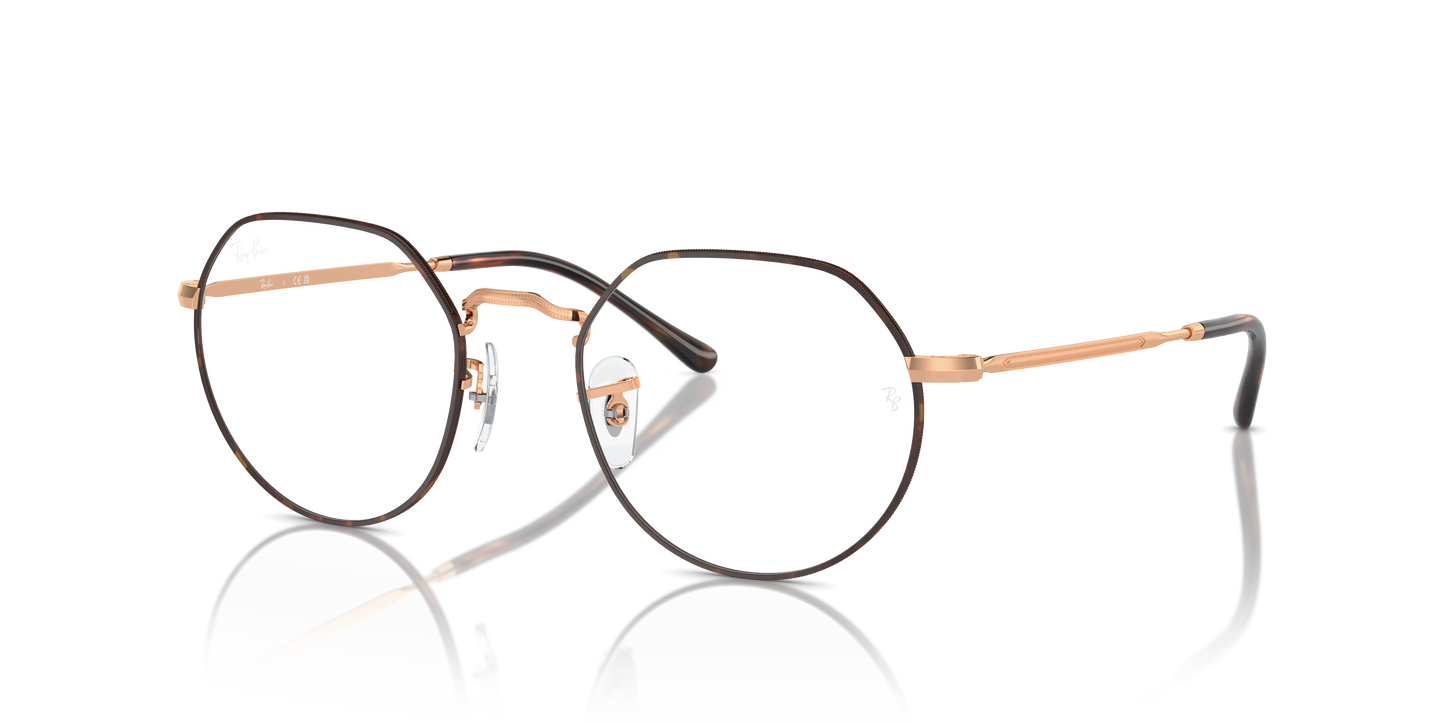 Ray-Ban RB6465 Jack Eyeglasses - Geometric Metal Frame