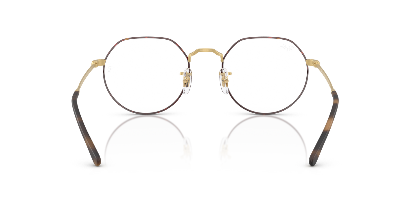 Ray-Ban RB6465 Jack Eyeglasses - Geometric Metal Frame