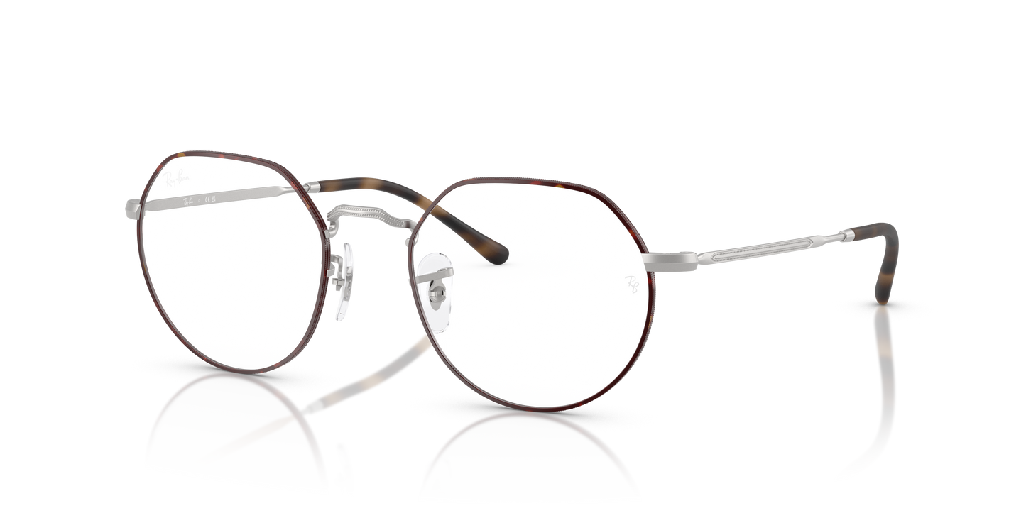 Ray-Ban RB6465 Jack Eyeglasses - Geometric Metal Frame