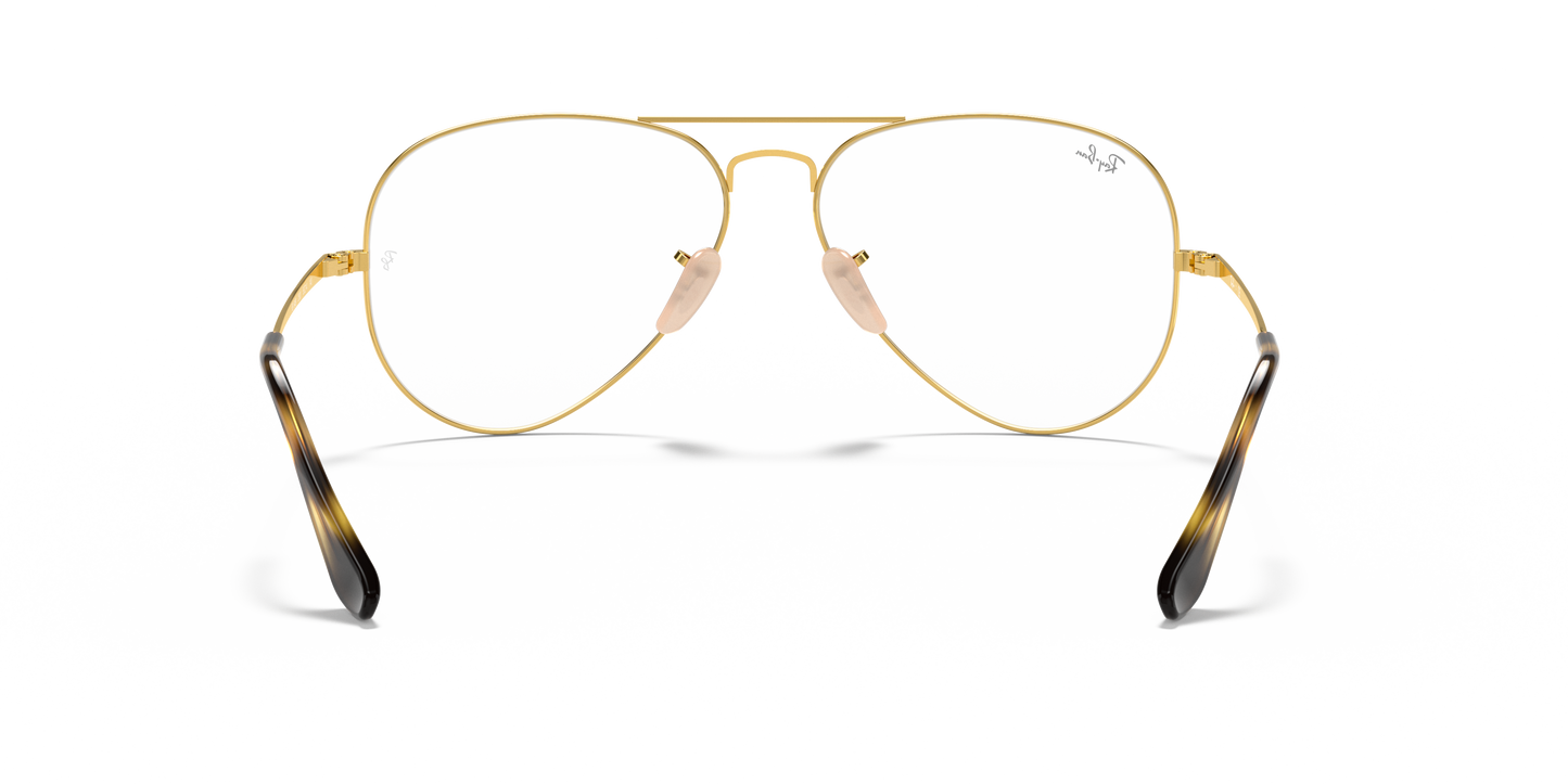 Ray-Ban RB6489 Aviator Eyeglasses - Metal Frame