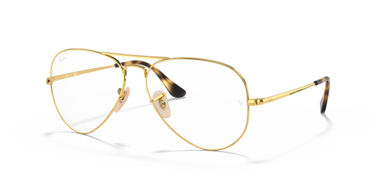 Ray-Ban RB6489 Aviator Eyeglasses - Metal Frame
