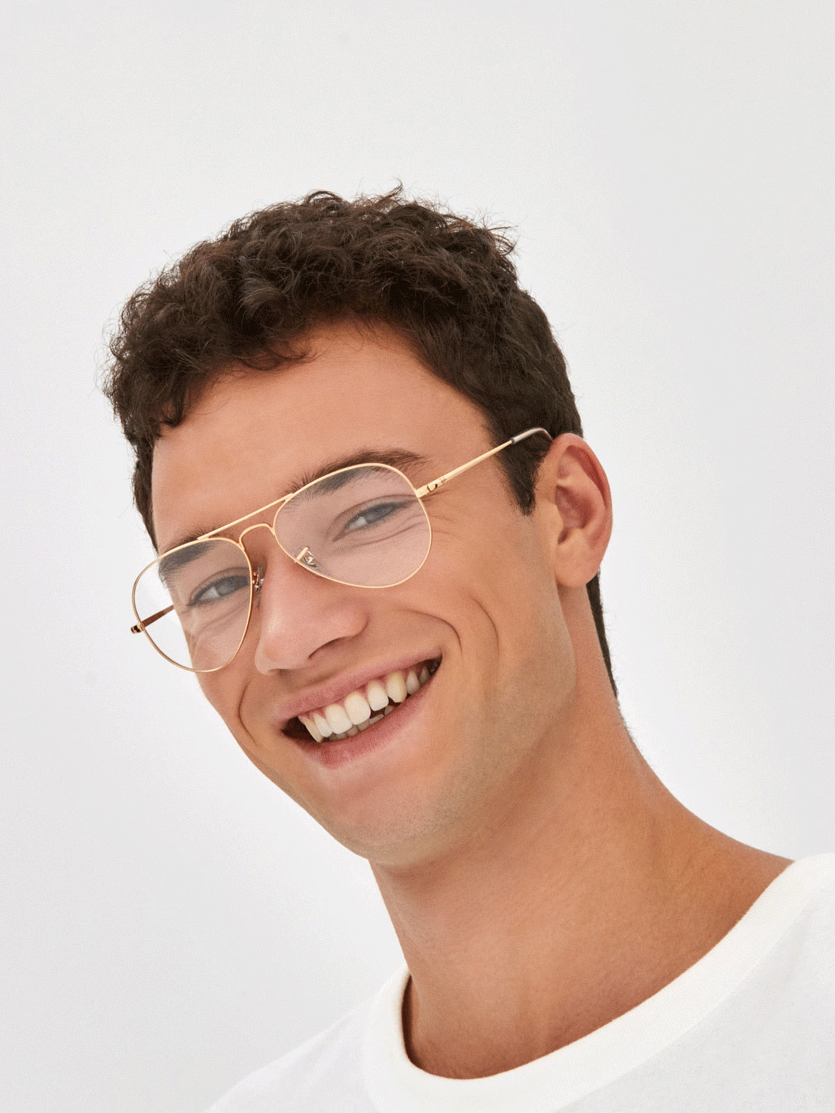 Ray-Ban RB6489 Aviator Eyeglasses - Metal Frame