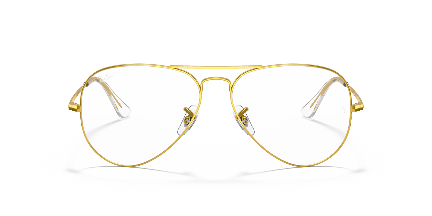 Ray-Ban RB6489 Aviator Eyeglasses - Metal Frame