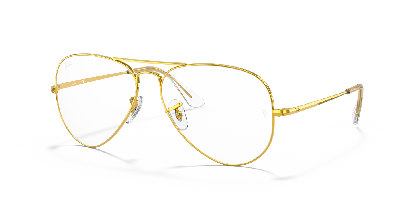 Ray-Ban RB6489 Aviator Eyeglasses - Metal Frame