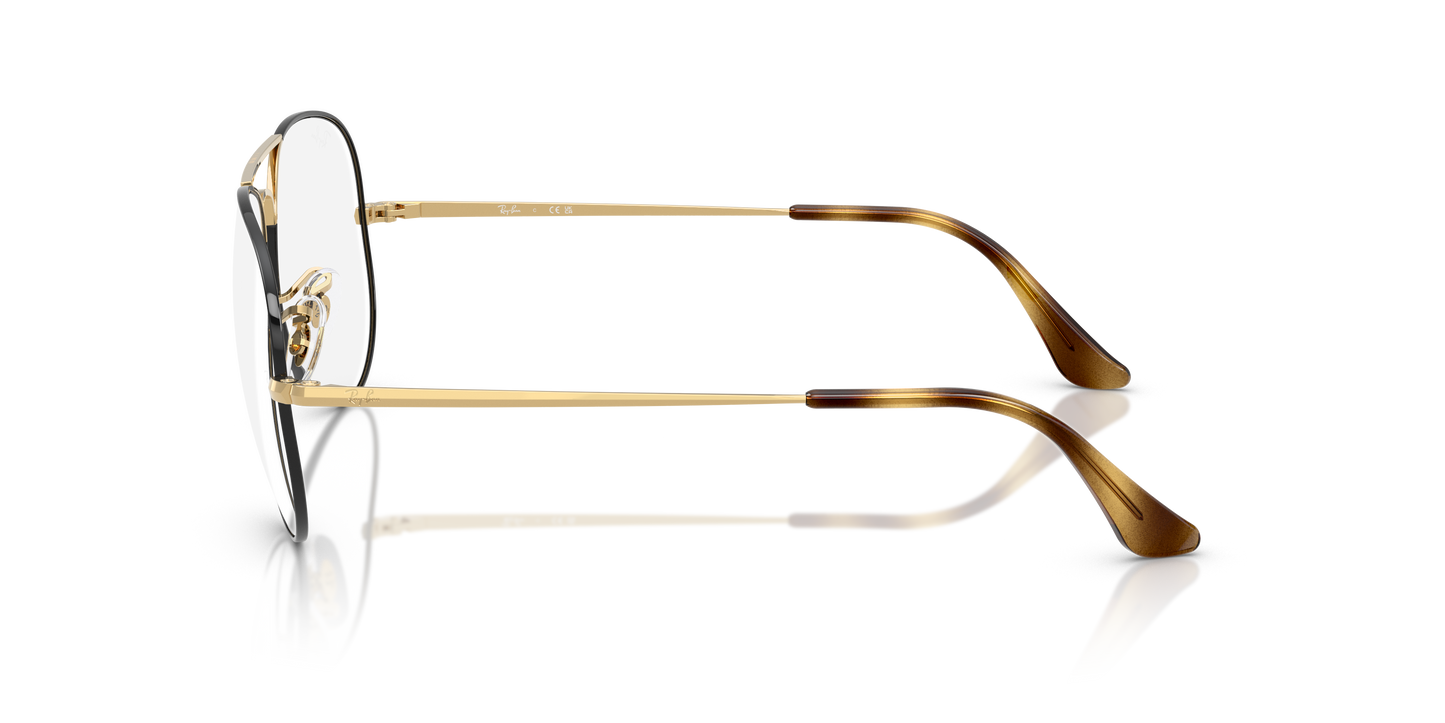 Ray-Ban RB6489 Aviator Eyeglasses - Metal Frame