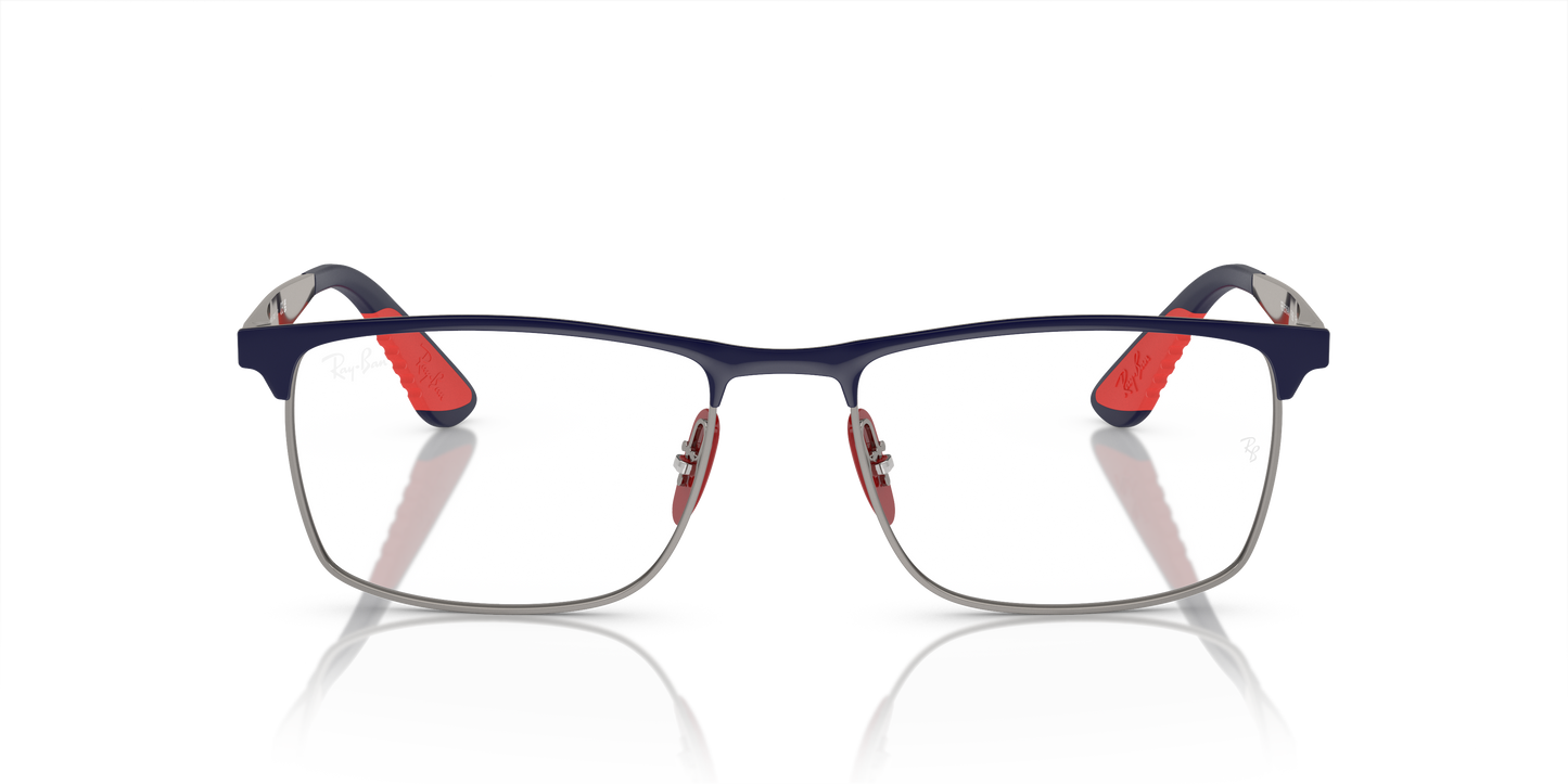Ray-Ban RB6516M Scuderia Ferrari Collection Eyeglasses - Rectangle Metal Frame