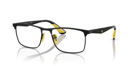 Ray-Ban RB6516M Scuderia Ferrari Collection Eyeglasses - Rectangle Metal Frame