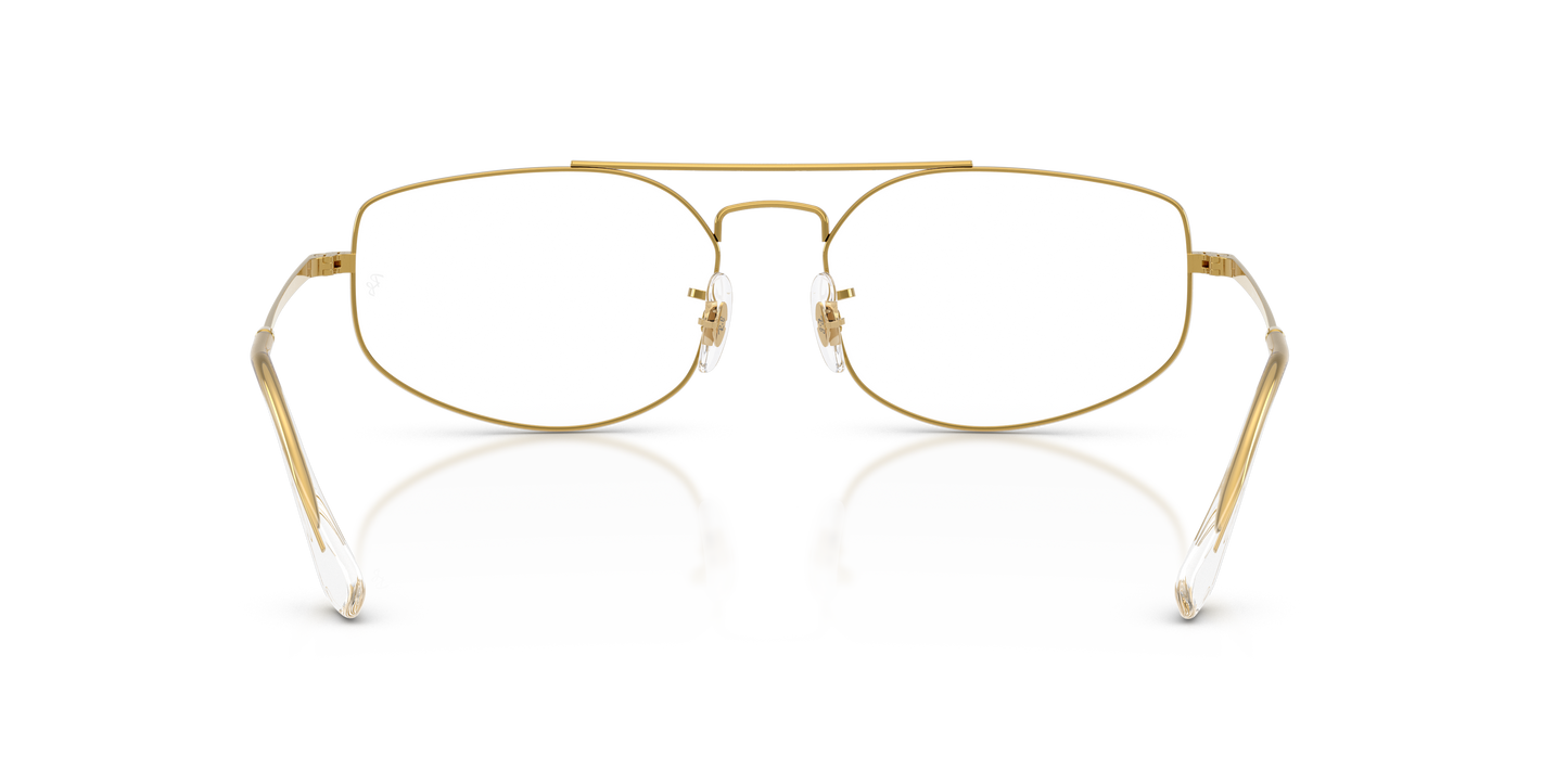 Ray-Ban RB6545 Explorer V Eyeglasses - Geometric Metal Frame
