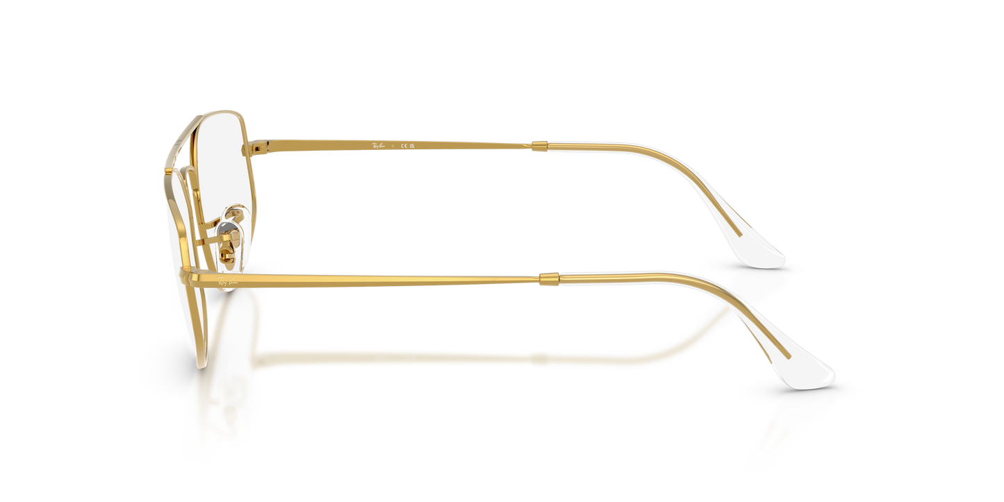 Ray-Ban RB6545 Explorer V Eyeglasses - Geometric Metal Frame