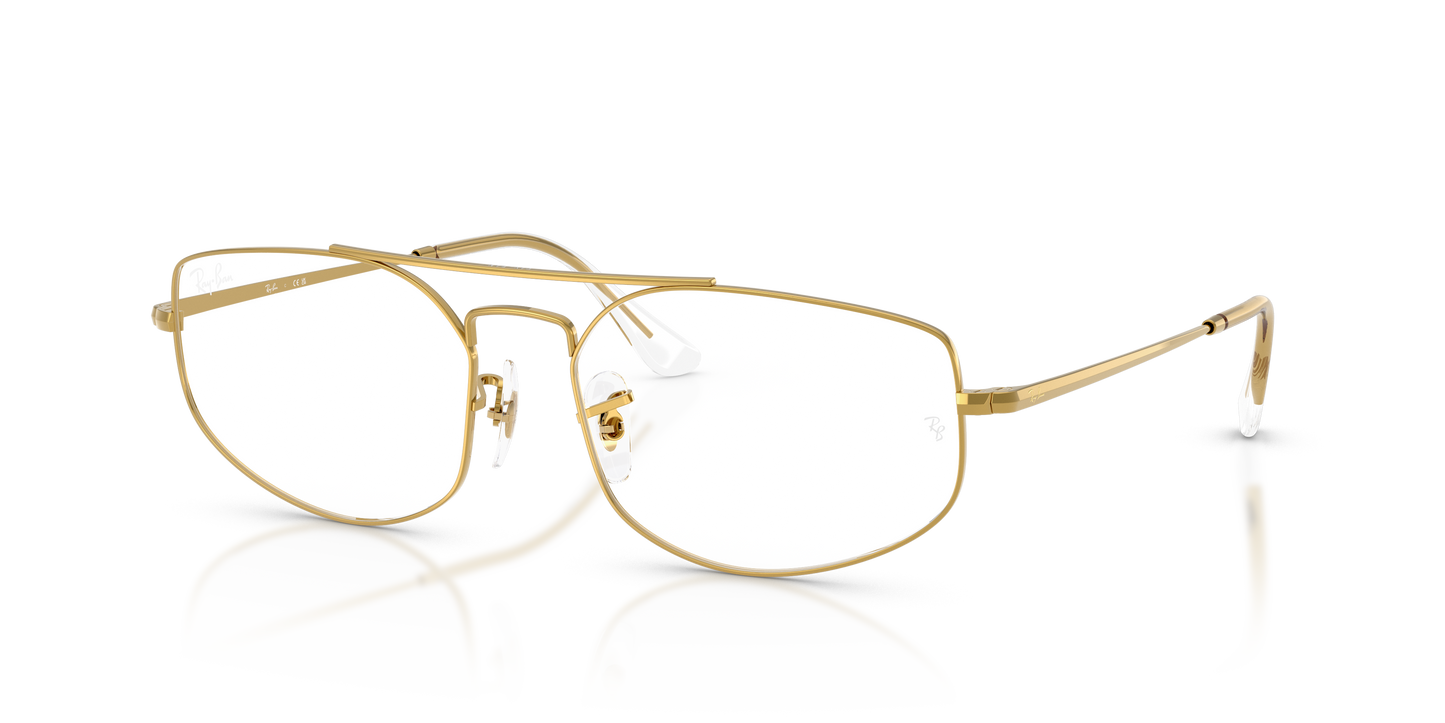 Ray-Ban RB6545 Explorer V Eyeglasses - Geometric Metal Frame