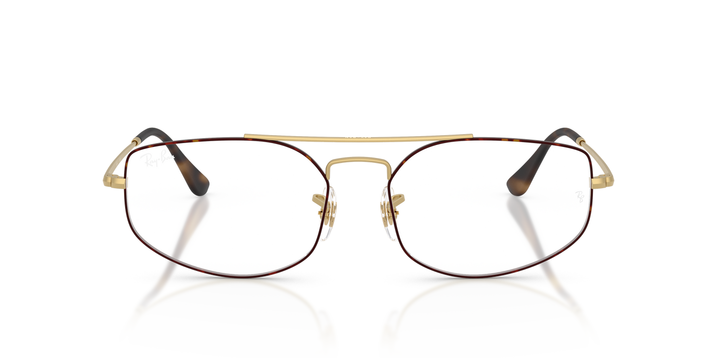 Ray-Ban RB6545 Explorer V Eyeglasses - Geometric Metal Frame